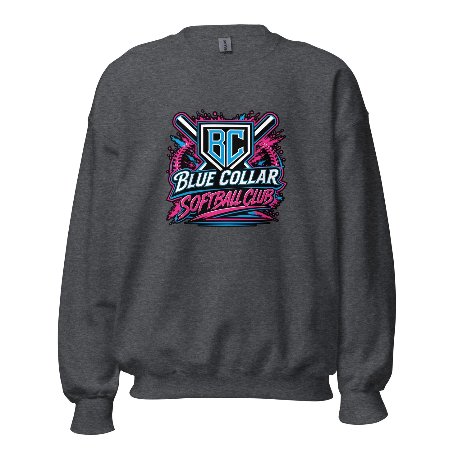 Classic | Sweatshirt | Blue Collar Softball 2034 | Athletics Logo