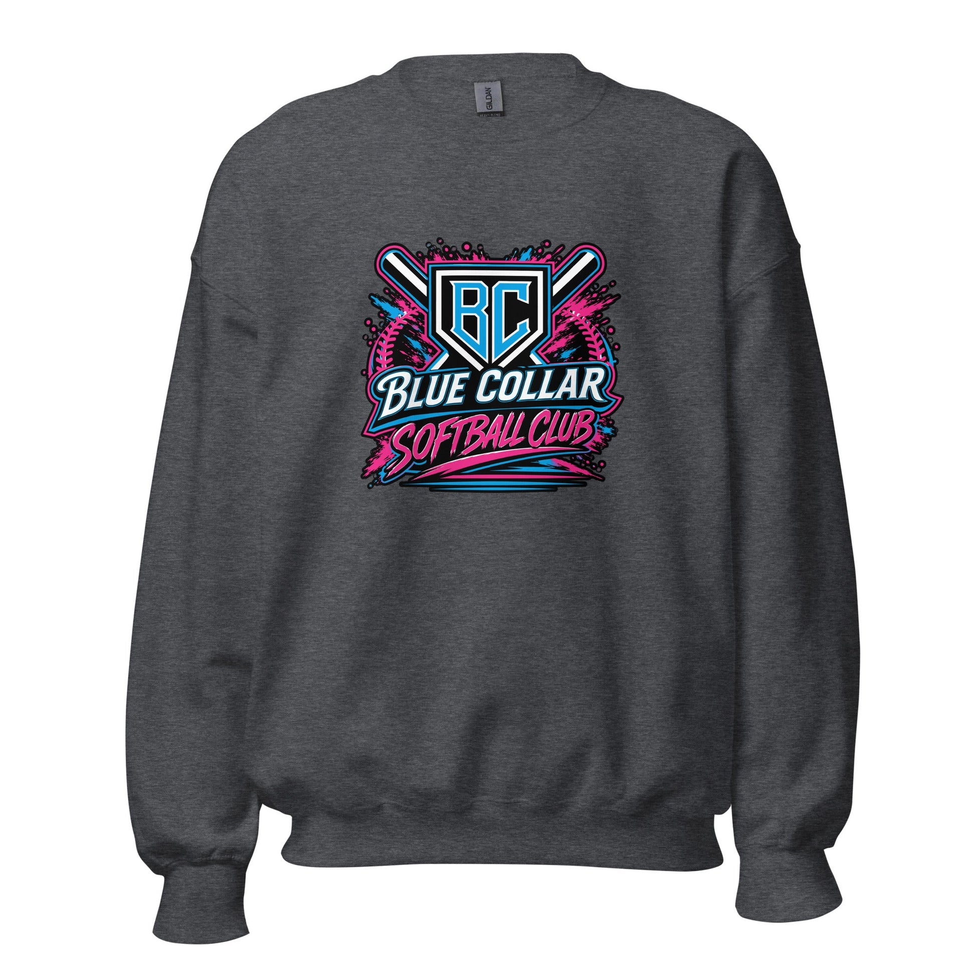 Classic | Sweatshirt | Blue Collar Softball 2034 | Athletics Logo