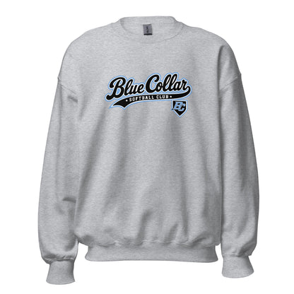Classic | Sweatshirt | Blue Collar Softball 2034 | Foundry Logo