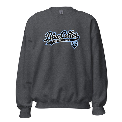 Classic | Sweatshirt | Blue Collar Softball 2034 | Foundry Logo