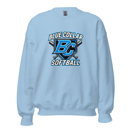 Classic | Sweatshirt | Blue Collar Softball 2034 | Shield Logo