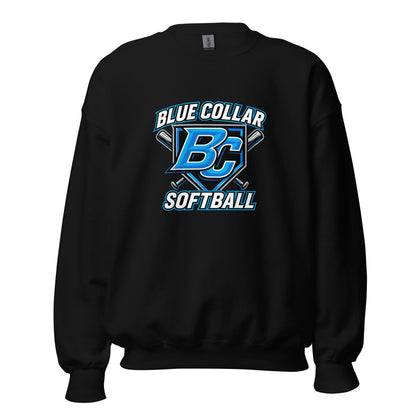 Classic | Sweatshirt | Blue Collar Softball 2034 | Shield Logo