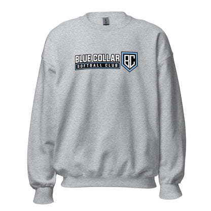 Classic | Sweatshirt | Blue Collar Softball 2034 | Vanguard Logo