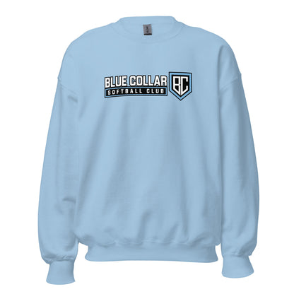 Classic | Sweatshirt | Blue Collar Softball 2034 | Vanguard Logo