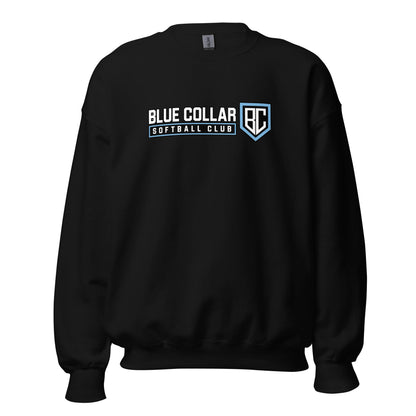 Classic | Sweatshirt | Blue Collar Softball 2034 | Vanguard Logo