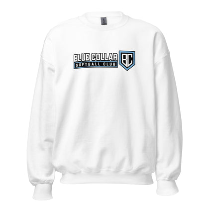 Classic | Sweatshirt | Blue Collar Softball 2034 | Vanguard Logo