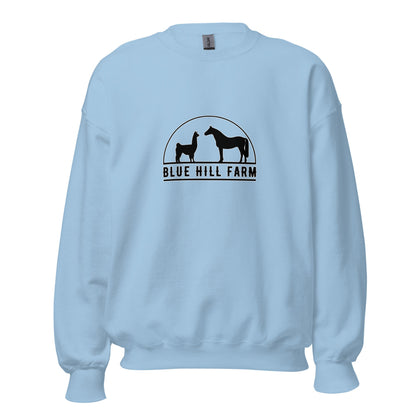Classic | Sweatshirt | Blue Hill Farm | Highland Silhouette Logo