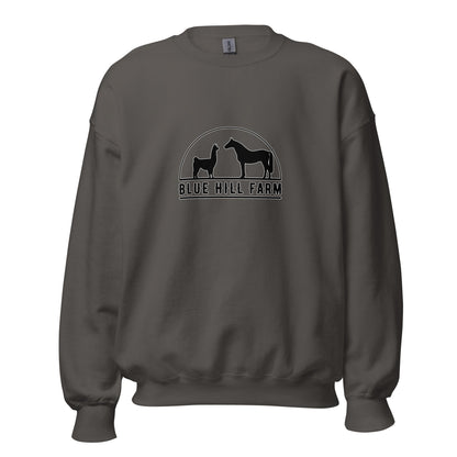 Classic | Sweatshirt | Blue Hill Farm | Highland Silhouette Logo