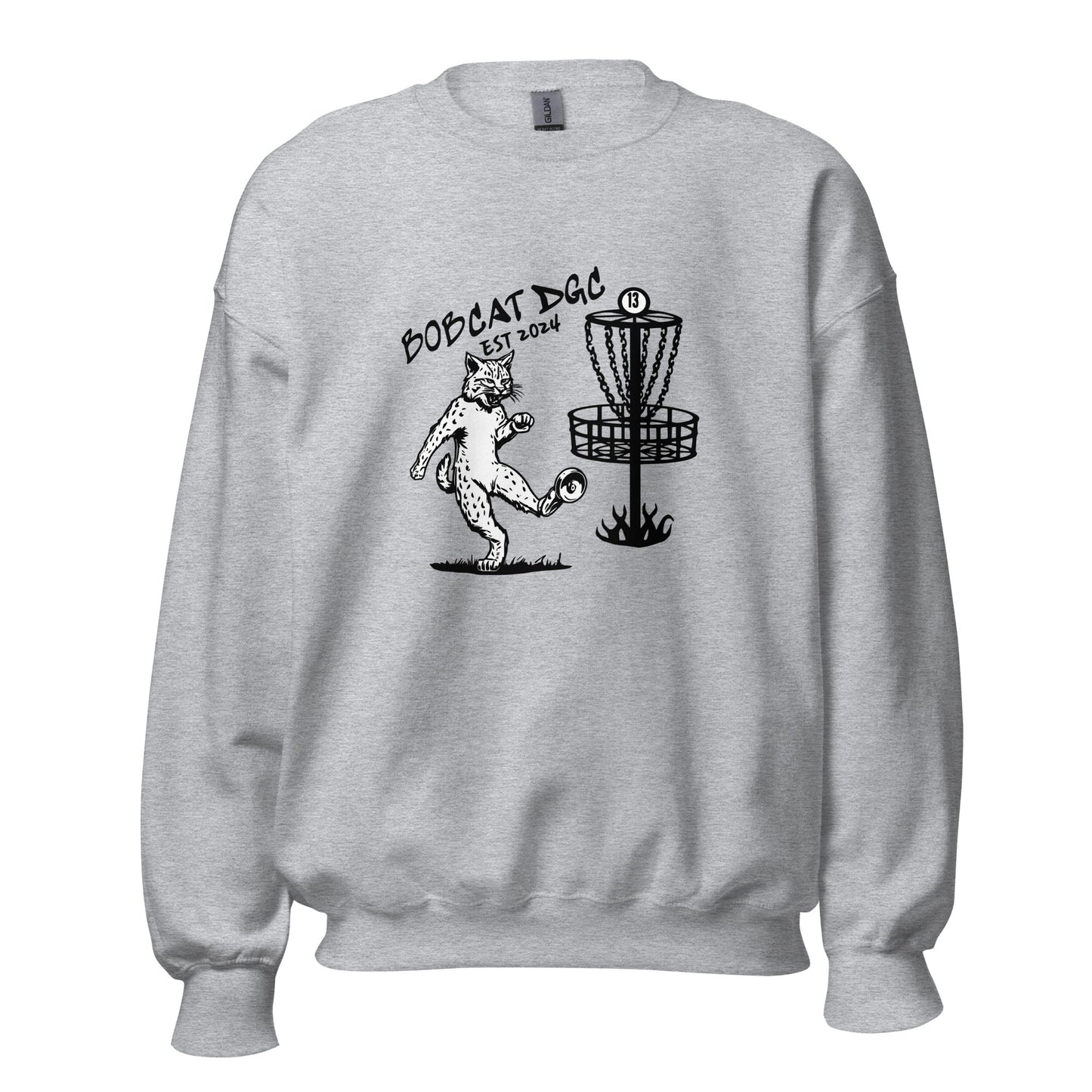 Classic | Sweatshirt | Bobcat DGC | Predator Disc Golf Logo