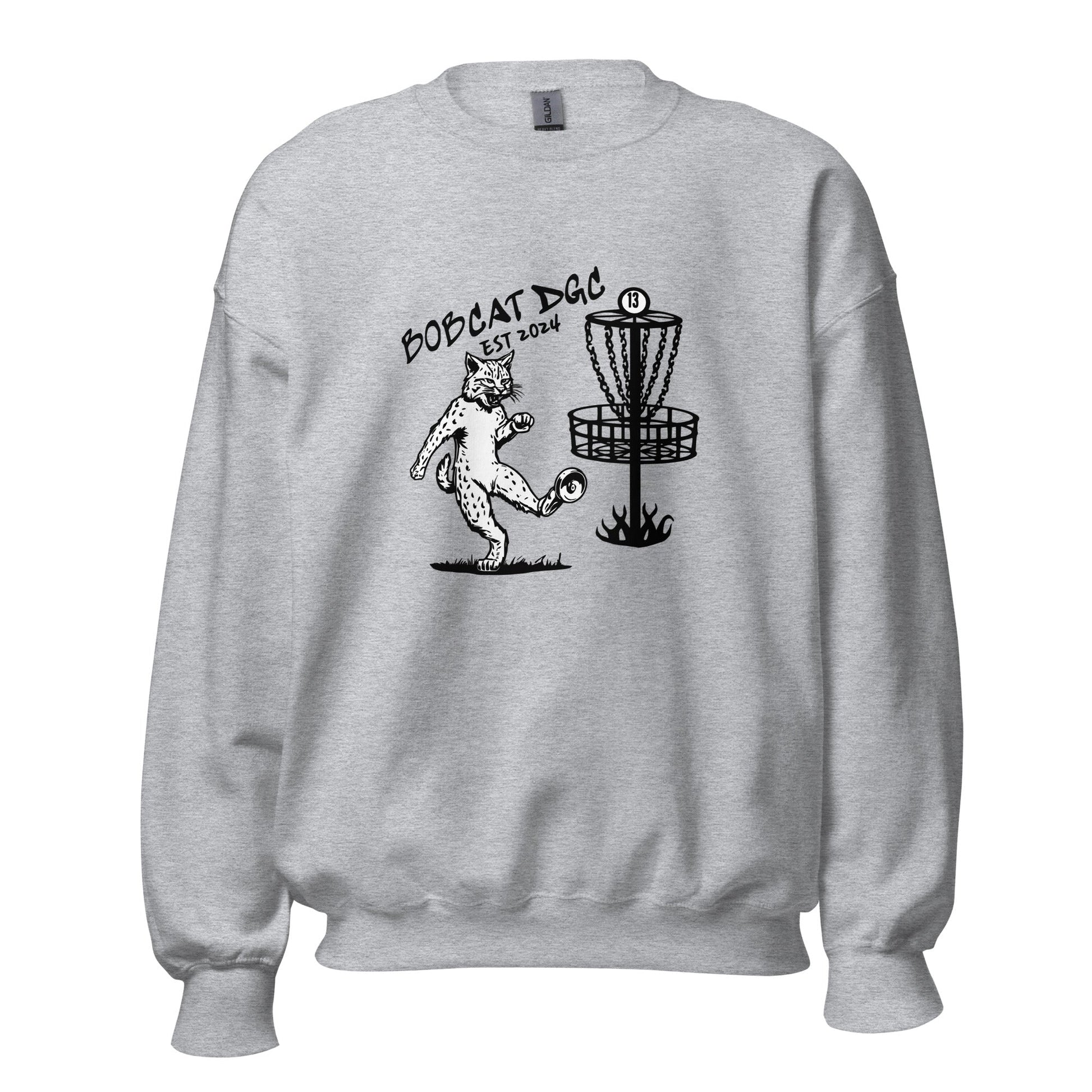 Classic | Sweatshirt | Bobcat DGC | Predator Disc Golf Logo