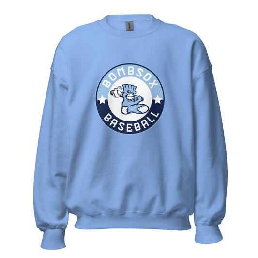 Classic | Sweatshirt | BombSox Baseball | Badge Logo