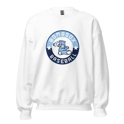 Classic | Sweatshirt | BombSox Baseball | Badge Logo