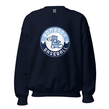 Classic | Sweatshirt | BombSox Baseball | Badge Logo