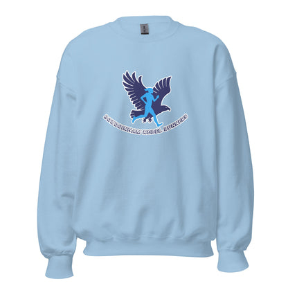 Classic | Sweatshirt | Bowdoinham Rebel Runners | Aerial Runner Emblem Logo