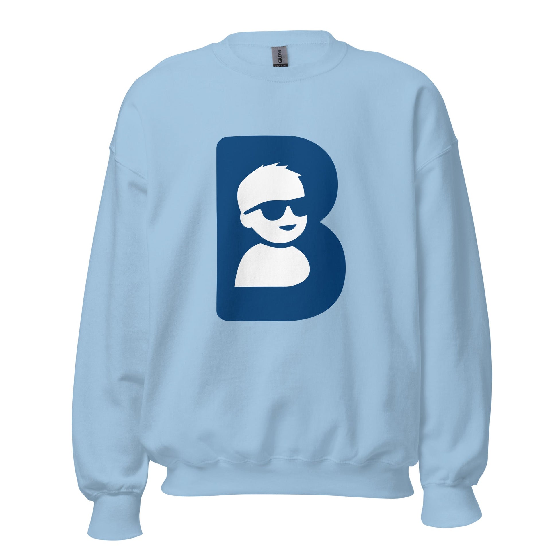 Classic | Sweatshirt | Brave Like Ben | Blue Maverick Logo