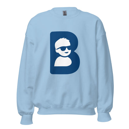 Classic | Sweatshirt | Brave Like Ben | Blue Maverick Logo