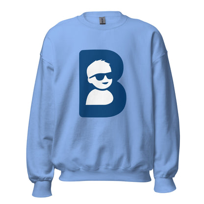Classic | Sweatshirt | Brave Like Ben | Blue Maverick Logo