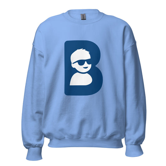 Classic | Sweatshirt | Brave Like Ben | Blue Maverick Logo