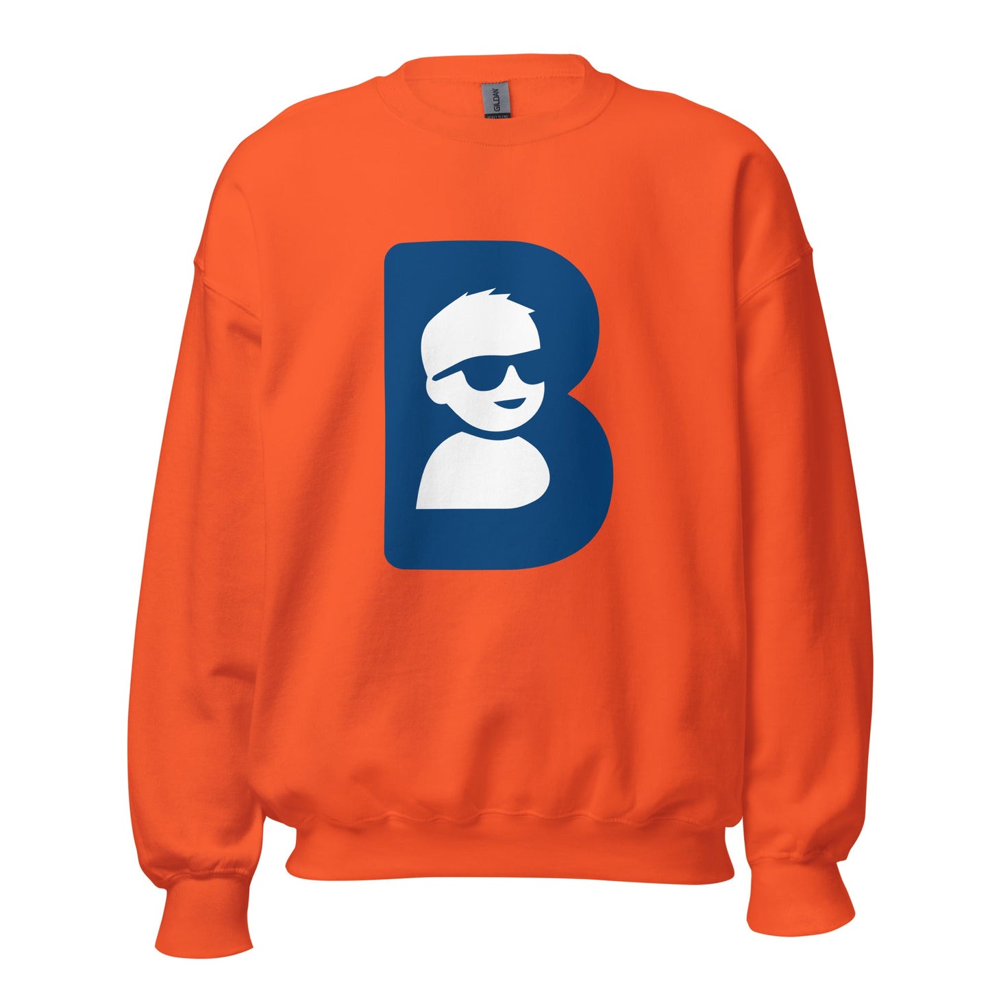 Classic | Sweatshirt | Brave Like Ben | Blue Maverick Logo