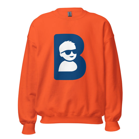 Classic | Sweatshirt | Brave Like Ben | Blue Maverick Logo
