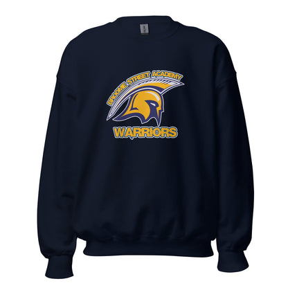 Classic | Sweatshirt | Broome Street Academy | Helmet Logo