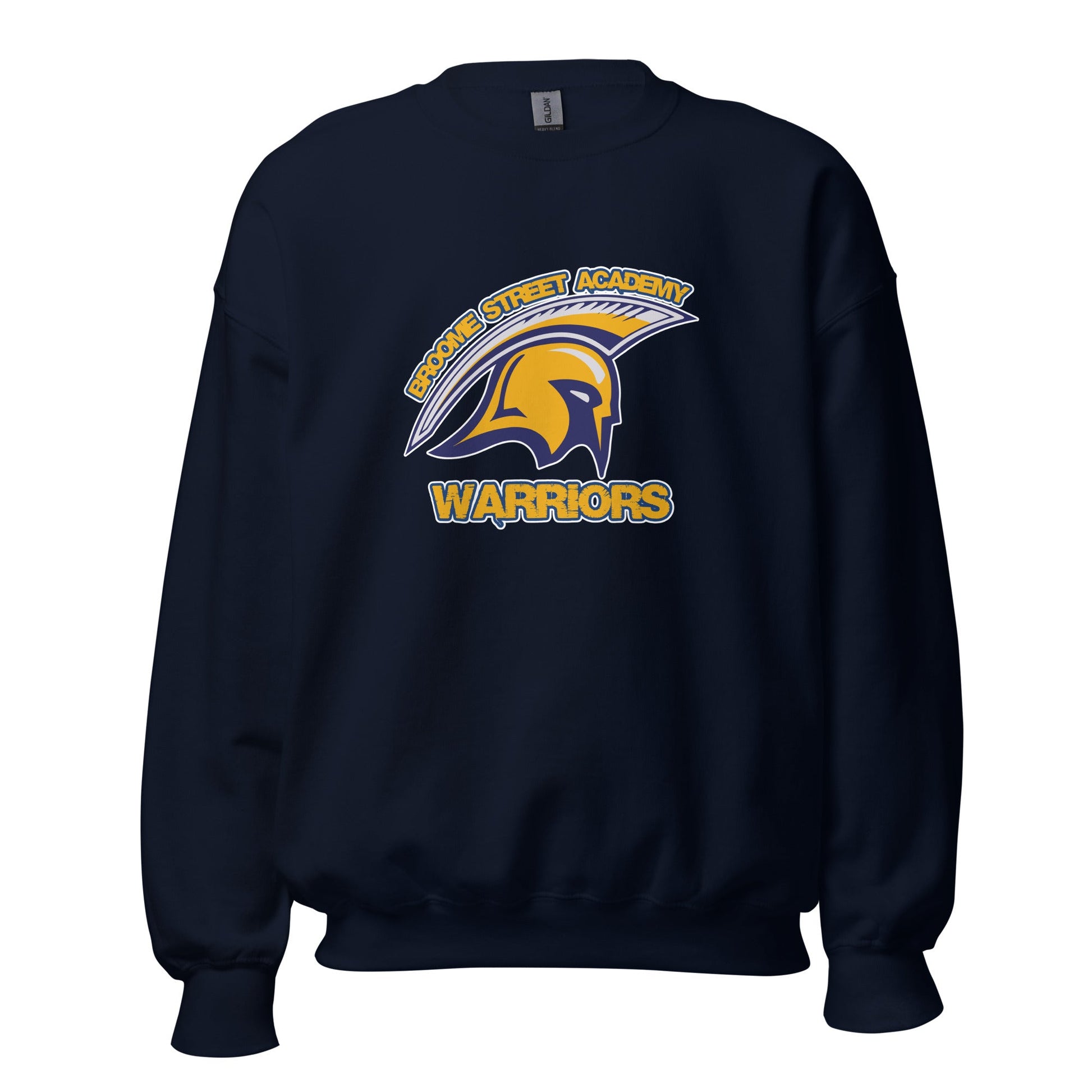 Classic | Sweatshirt | Broome Street Academy | Helmet Logo