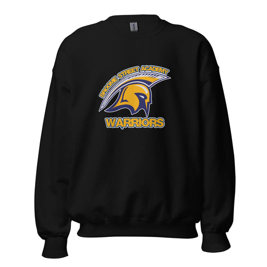 Classic | Sweatshirt | Broome Street Academy | Helmet Logo