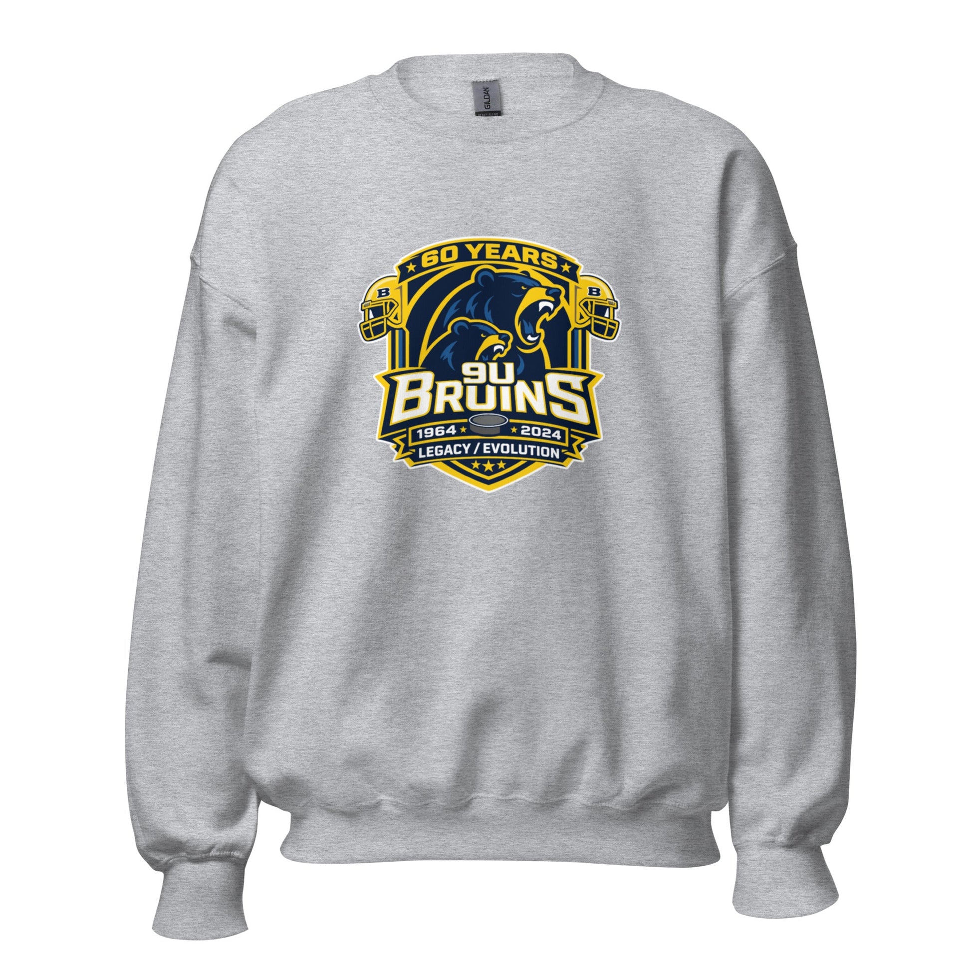 Classic | Sweatshirt | Bruins The Evolution | Legacy Crest Logo