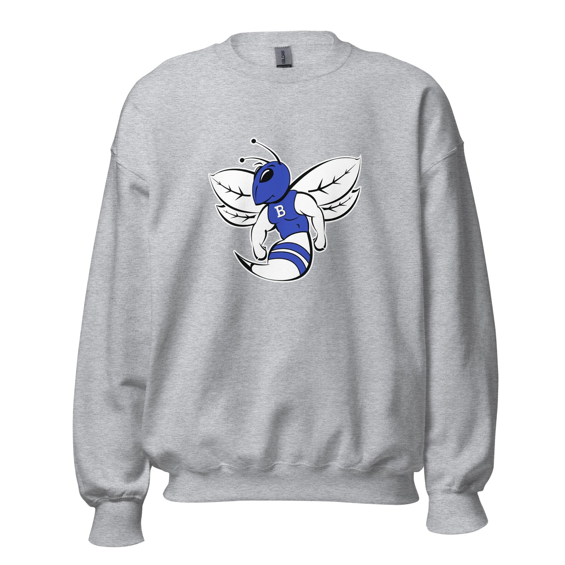 Classic | Sweatshirt | Bryant High School Track Booster | Hornet Logo