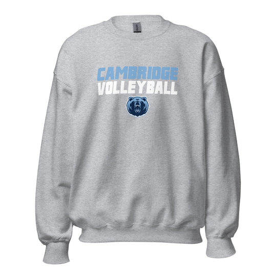 Classic | Sweatshirt | Cambridge Volleyball | Modern Logo