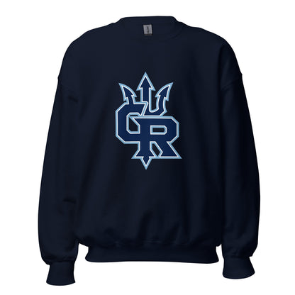 Classic | Sweatshirt | Cape Riptides Baseball | Emblem Logo