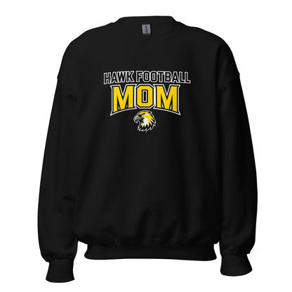 Classic | Sweatshirt | Cardinal Ohara Hawks | Football Mom Logo