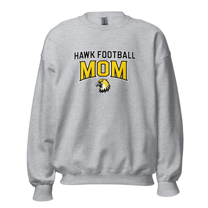 Classic | Sweatshirt | Cardinal Ohara Hawks | Football Mom Logo