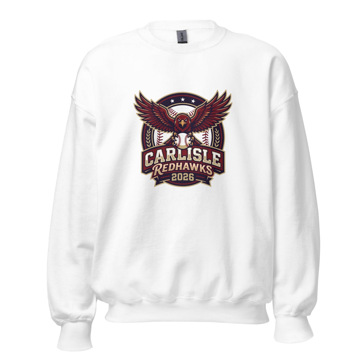Classic | Sweatshirt | Carlisle Redhawks | Emblem Logo