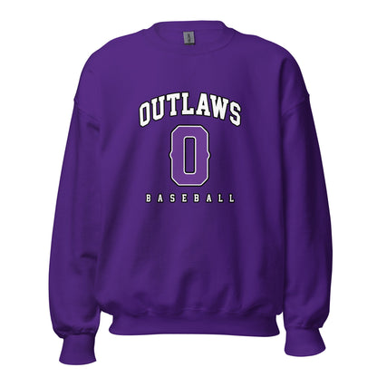 Classic | Sweatshirt | Carolina Outlaws Baseball | Atheltics Logo