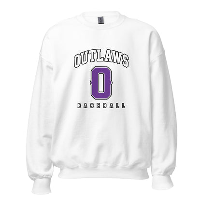 Classic | Sweatshirt | Carolina Outlaws Baseball | Atheltics Logo
