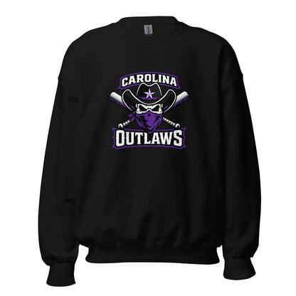 Classic | Sweatshirt | Carolina Outlaws Baseball | Crest Logo
