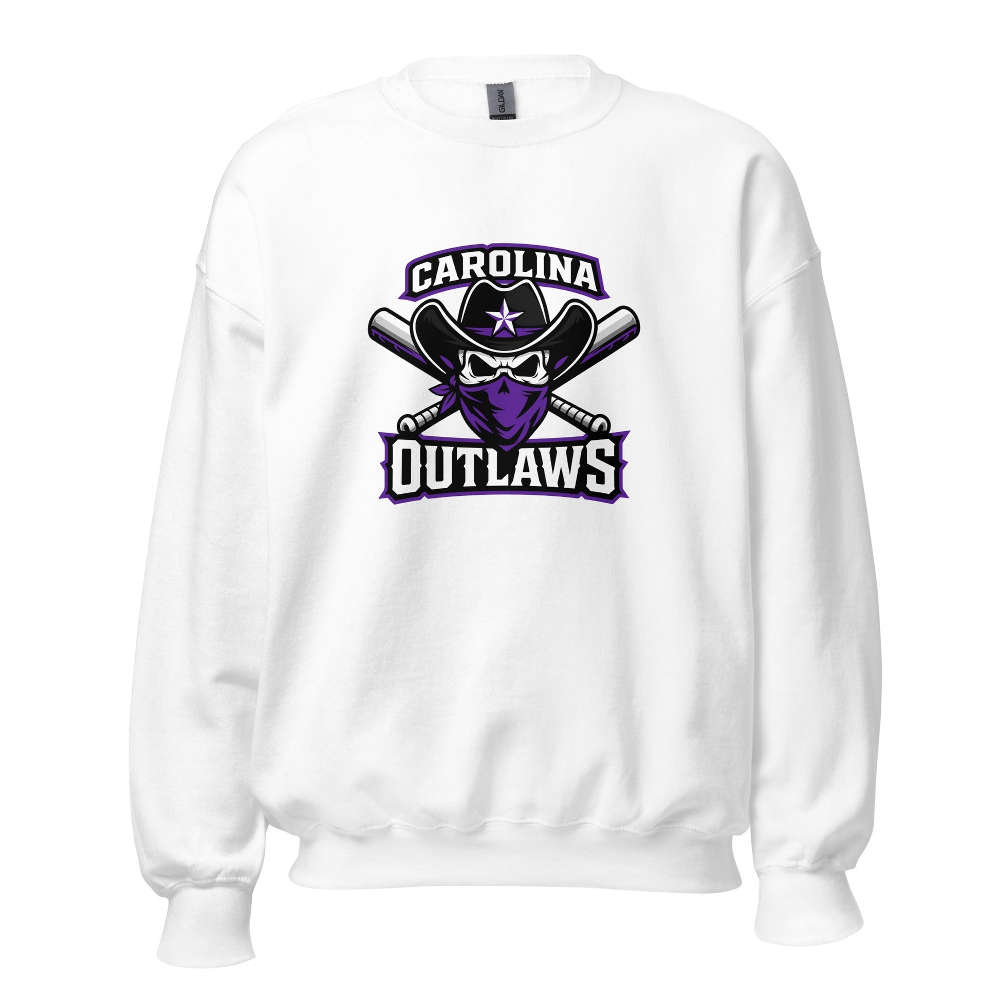 Classic | Sweatshirt | Carolina Outlaws Baseball | Crest Logo