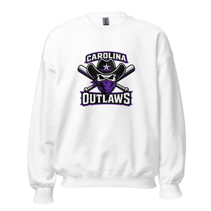 Classic | Sweatshirt | Carolina Outlaws Baseball | Crest Logo