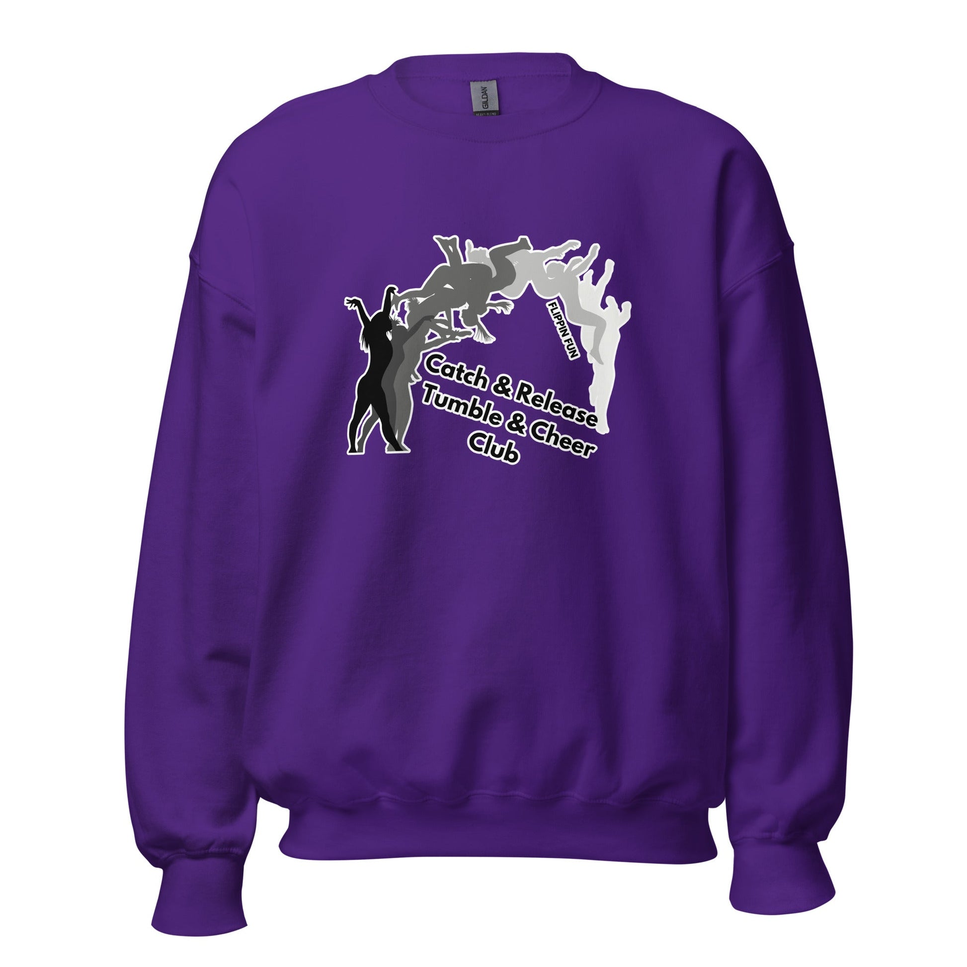 Classic | Sweatshirt | Catch & Release Tumble & Cheer Club | Tumble Logo