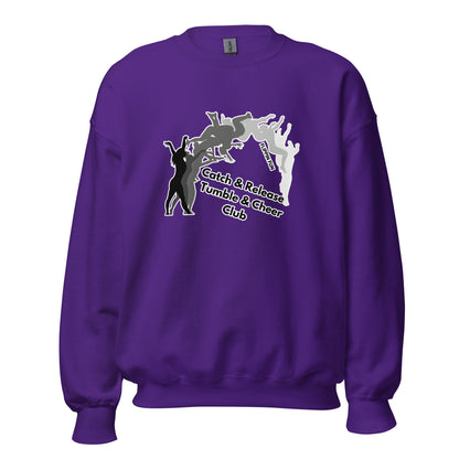 Classic | Sweatshirt | Catch & Release Tumble & Cheer Club | Tumble Logo