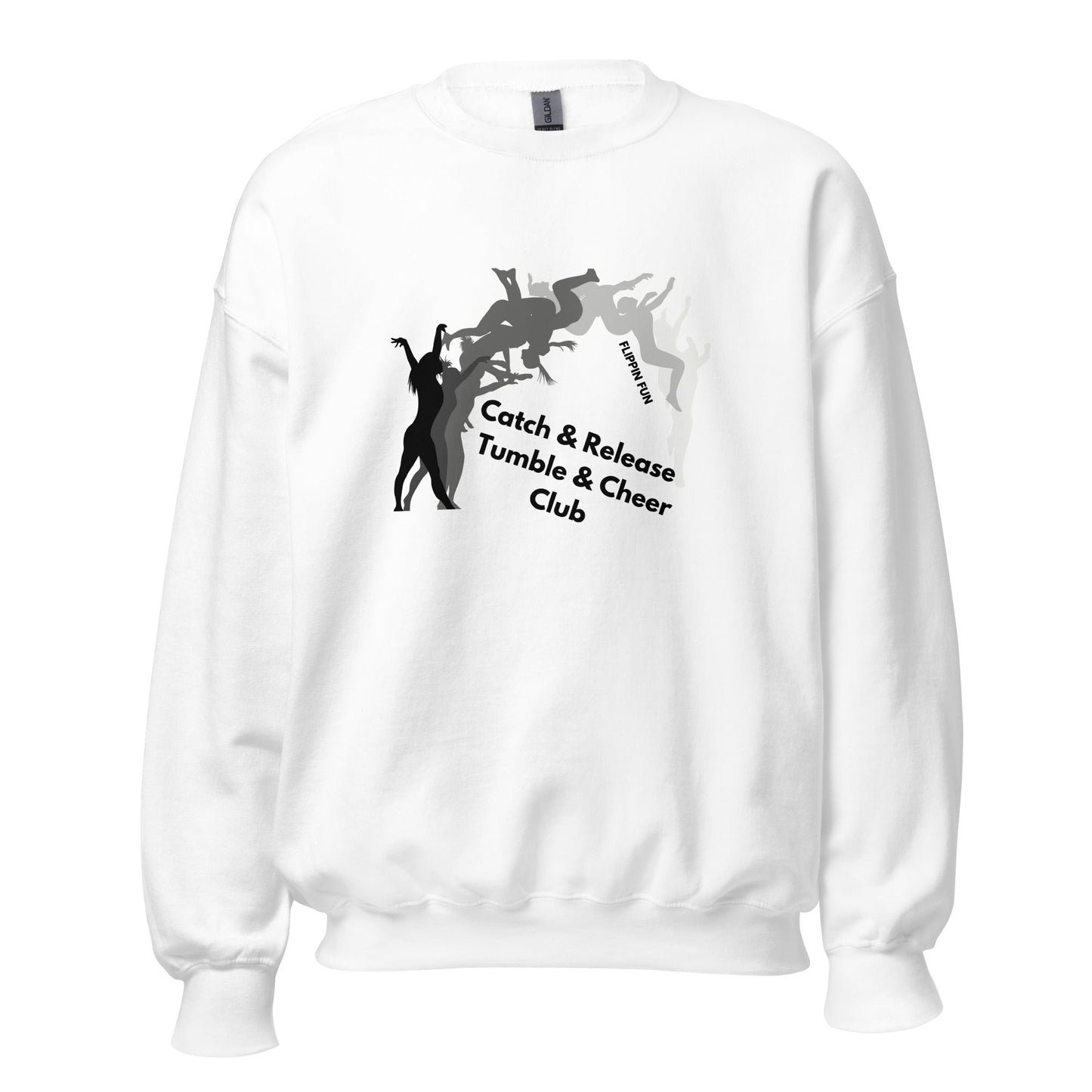 Classic | Sweatshirt | Catch & Release Tumble & Cheer Club | Tumble Logo