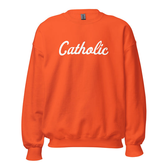 Classic | Sweatshirt | Catholic High School | Script Logo
