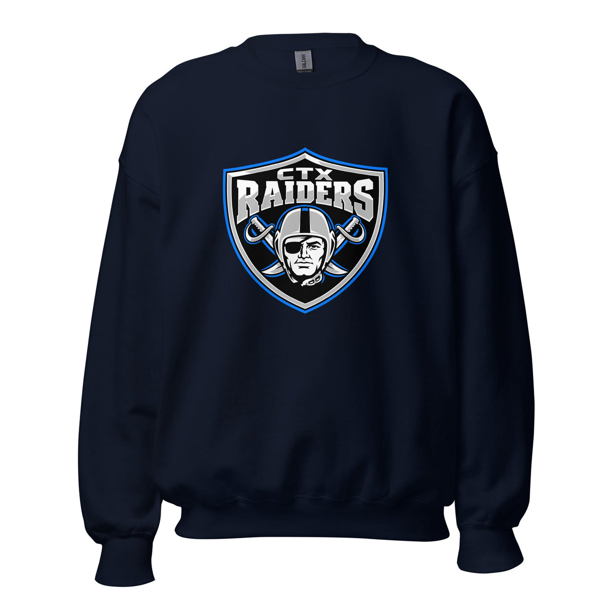 Classic | Sweatshirt | Central Texas Raiders | Emblem Logo