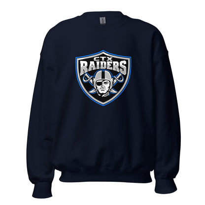 Classic | Sweatshirt | Central Texas Raiders | Emblem Logo