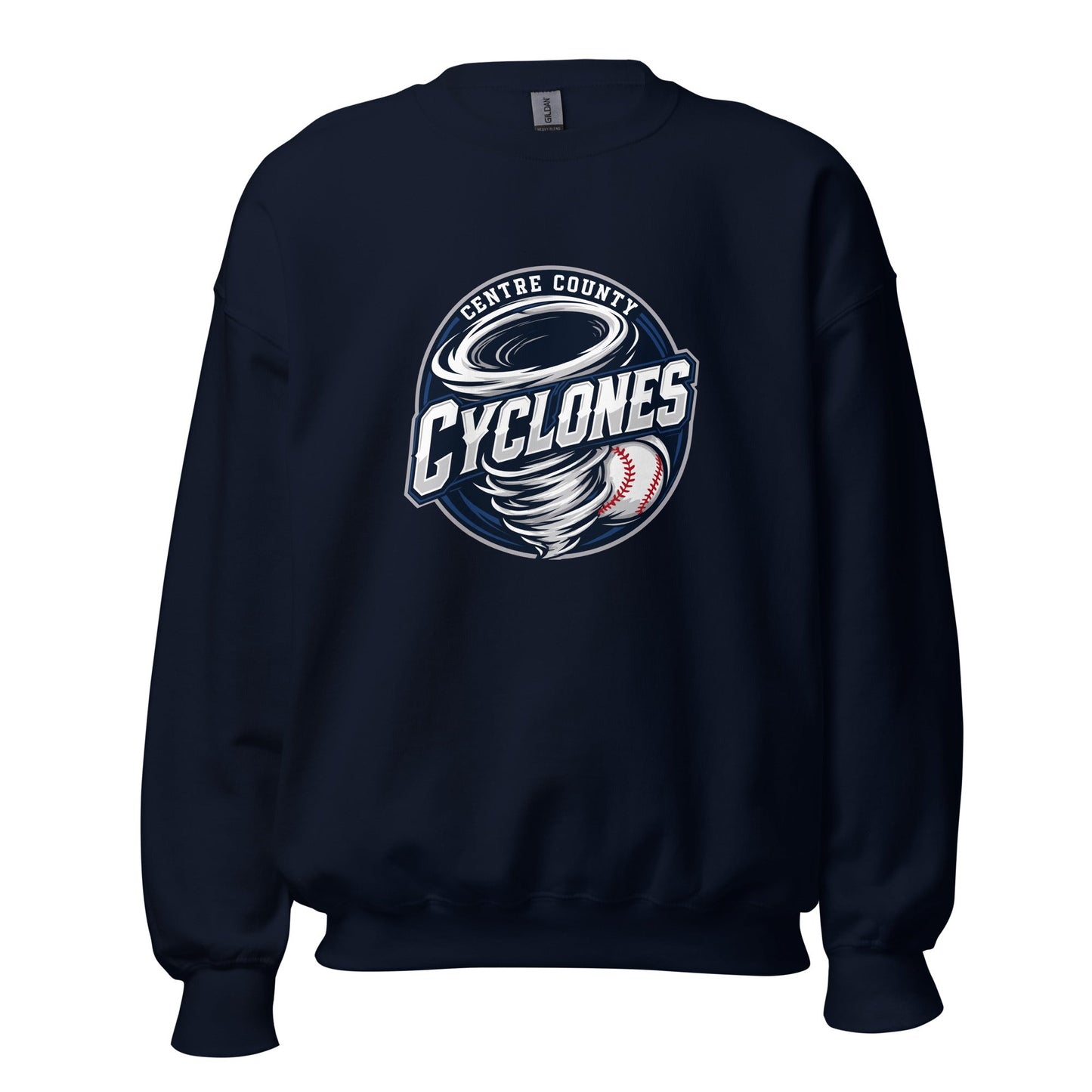Classic | Sweatshirt | Centre County Cyclones | Badge Logo