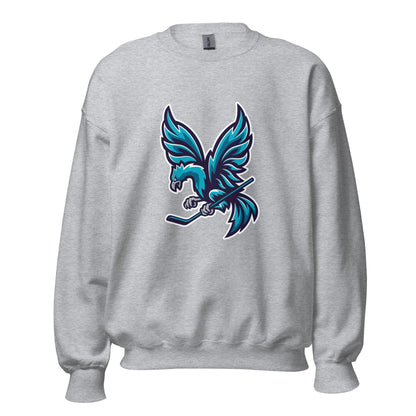 Classic | Sweatshirt | Charlotte Rise | Mascot Logo