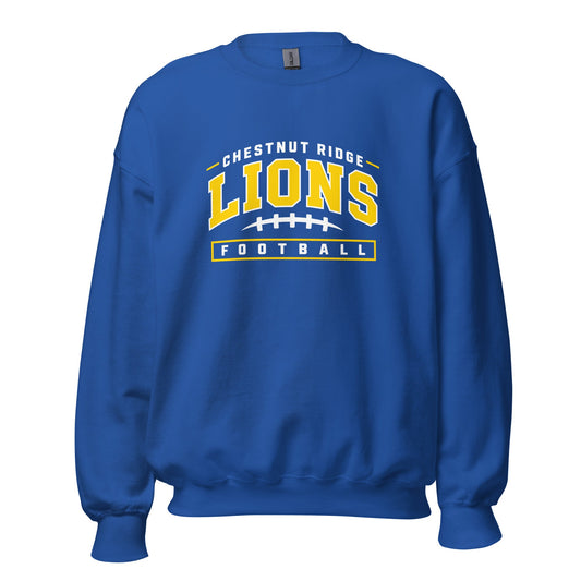 Classic | Sweatshirt | Chestnut Ridge Lions Football | Valor Logo