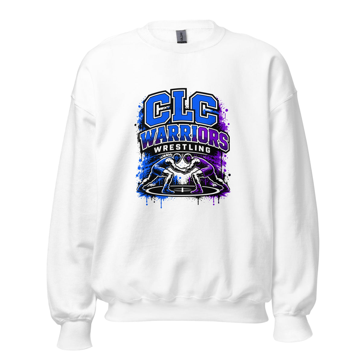 Classic | Sweatshirt | Clear Lake - Clayton Wrestling | Emblem Logo