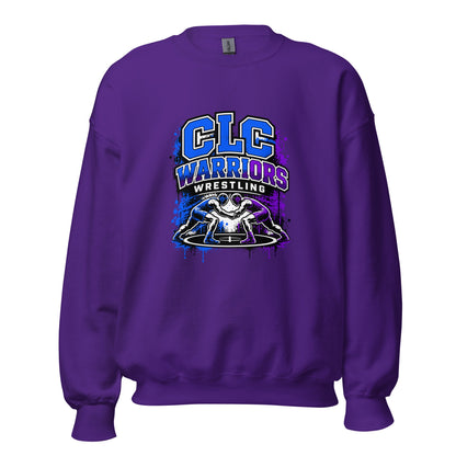 Classic | Sweatshirt | Clear Lake - Clayton Wrestling | Emblem Logo